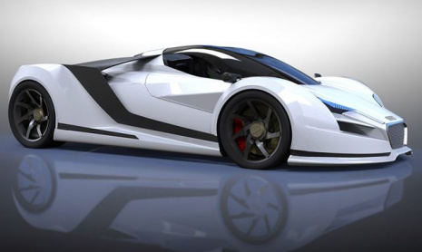 Audi R10 Concept от испанского студента дизайнера